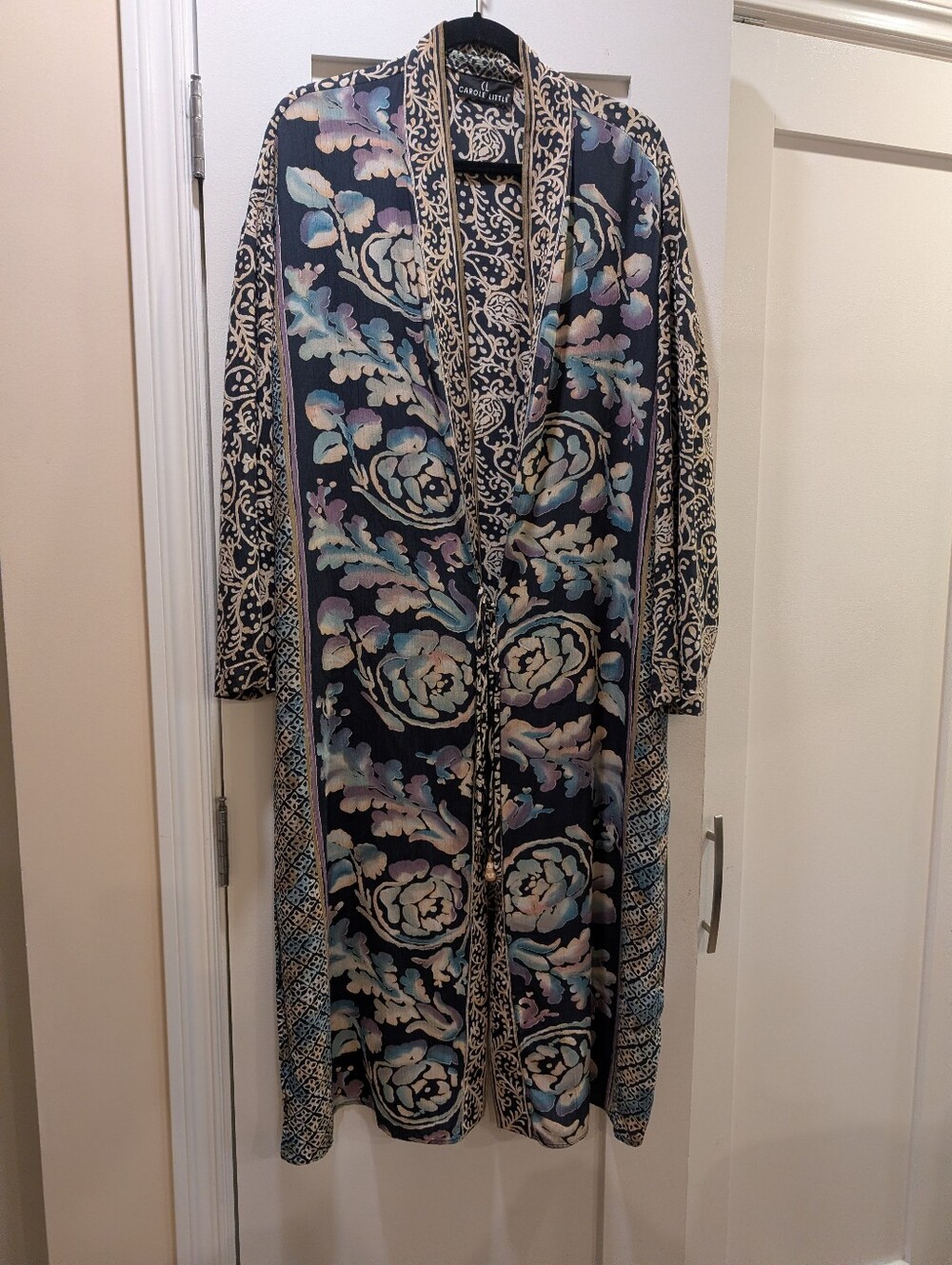 Vintage Carole Little Midi Kimono, O/S(See Measurements)